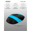 Мышь A4Tech Fstyler FG10S черный/синий оптическая (2000dpi) silent беспроводная USB для ноутбука (4but) Мышь A4Tech Fstyler FG10S черный/синий оптическая (2000dpi) silent беспроводная USB для ноутбука (4but)